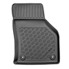 Conjunto de alfombrilla para maletero y alfombrillas para el interior del coche TPE para: Skoda Superb III 3V Familiar (09.2015-11.2023) - maletero inferior (sin suelo multifuncional); no para la versión híbrida