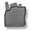 Alfombrillas de TPE adecuadas para Volkswagen Caddy V Maxi Furgoneta (11.2020-....) - 5 o 7 plazas; sin la tercera fila - alfombras para coche