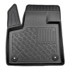 Conjunto de alfombrilla para maletero y alfombrillas para el interior del coche TPE PREMIUM para: Citroen C5 Aircross SUV (02.2019-....) - parte superior del maletero (entrada de carga plana); base móvil en la posición más alta; no adecuado para versión P