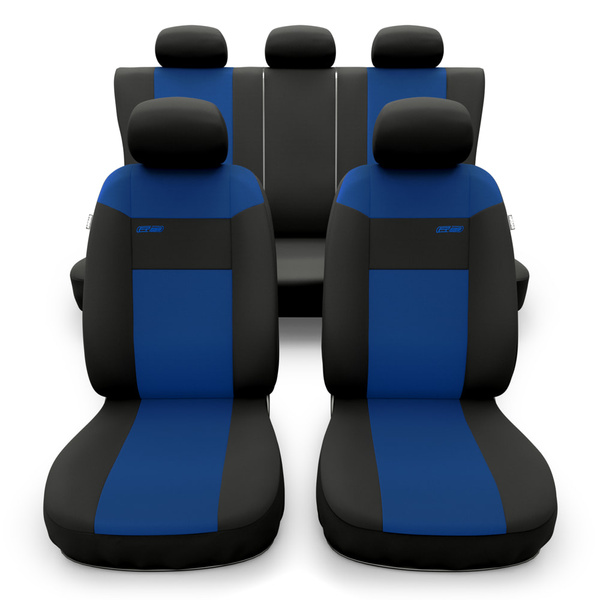 Fundas universales para asientos de coche para Alfa Romeo Giulia (2015-....) - RSL-BL