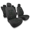 Fundas universales para asientos de coche para Audi A8 D2, D3, D4, D5 (1994-2019) - UNE-GR