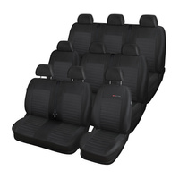 Fundas de asientos hechas a medida para Renault Trafic III Furgonetaeta (2014-....) para tres filas de asientos - E4