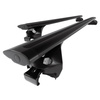 Portaequipajes de techo adecuadas para Volkswagen Passat B8 Variant (2015-2023) - baca negra para coche - barras para techo de coche - railing integrado - aluminio