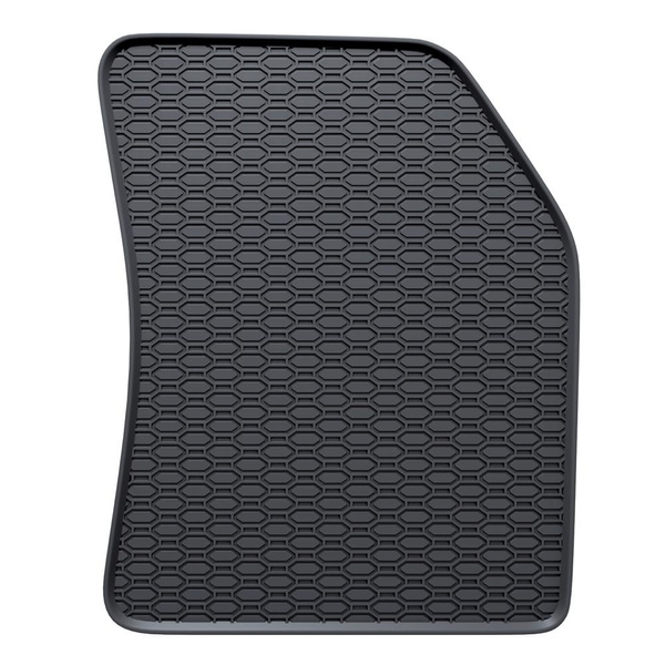 Alfombrillas de goma adecuadas para Opel Grandland X SUV (2017-2021) - alfombras para coche - negro - 4 unidades
