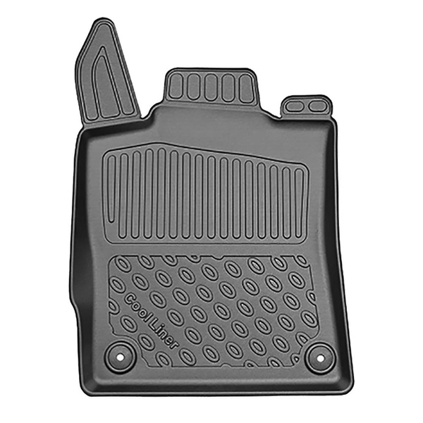 Conjunto de alfombrilla para maletero y alfombrillas para el interior del coche TPE para: Citroen C5 X SUV (05.2022-....) - también para modelos con rieles; anche Plug-in Hybrid