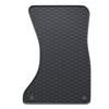 Alfombrillas de goma adecuadas para Audi A4 B8 Avant, Berlina (2007-2015) - alfombras para coche - negro - 4 unidades