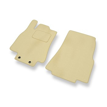 Alfombrillas de Velour adecuadas para Mercedes-Benz Classe B W245 (2005-2011) - alfombras para coche - Premium color beige