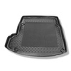 Alfombra para maletero adecuada para Audi A4 B5 Sedan (1995-10.2001) - Protector maletero - Alfombrilla maletero antideslizante - asiento trasero inmóvil; sin CD / navegación a la izquierda