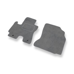 Alfombrillas de Velour adecuadas para Toyota RAV4 II SUV (2000-2005) - alfombras para coche - Premium color gris