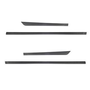 Protectores laterales negros para el coche Hyundai i30 Wagon, Fastback (2018-...