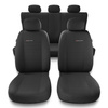 Fundas universales para asientos de coche para Citroen C3 Aircross I, II (2017-....) - UNE-4