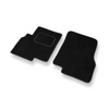 Alfombrillas de Velour adecuadas para Mitsubishi Grandis Monovolumen (2003-2011) - alfombras para coche - Premium color negro