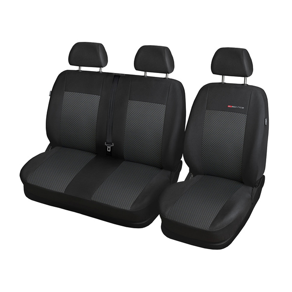 Fundas de asientos hechas a medida para Ford Transit Custom Furgonetaeta (2012-2023) solo asientos delanteros - E3