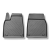Alfombrillas de TPE adecuadas para Tesla Model X SUV (01.2021-....) - solo delanteras - alfombras para coche
