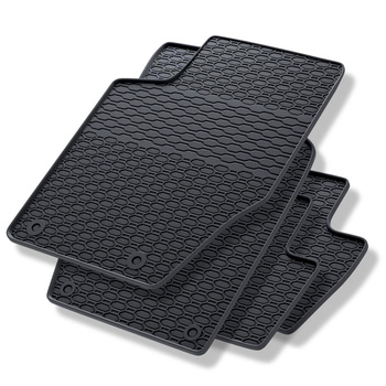 Alfombrillas de goma adecuadas para Citroen C4 Hatchback (2001-2010) - alfombras