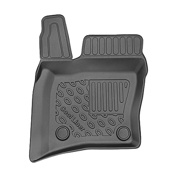 Alfombrillas de TPE adecuadas para Land Rover Defender 90 (L663) SUV (01.2020-....) - alfombras para coche