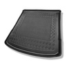 Alfombra para maletero adecuada para Volkswagen Touran II 5T Monovolumen (09.2015-....) - Protector maletero - Alfombrilla maletero antideslizante - 5/7 plazas; 3a fila de asientos abatible