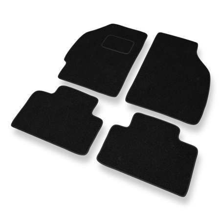 Alfombrillas de fieltro adecuadas para Fiat Punto II (1999-2011) - alfombras para coche - color negro