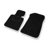 Alfombrillas de Velour adecuadas para BMW X1 I E84 SAV (2009-2015) - alfombras para coche - Premium color negro