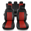 Fundas universales para asientos de coche para Renault Kangoo I, II, III (1997-....) - CM-RD