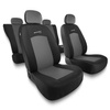 Fundas universales para asientos de coche para Citroen C3 Aircross I, II (2017-....) - S-G2