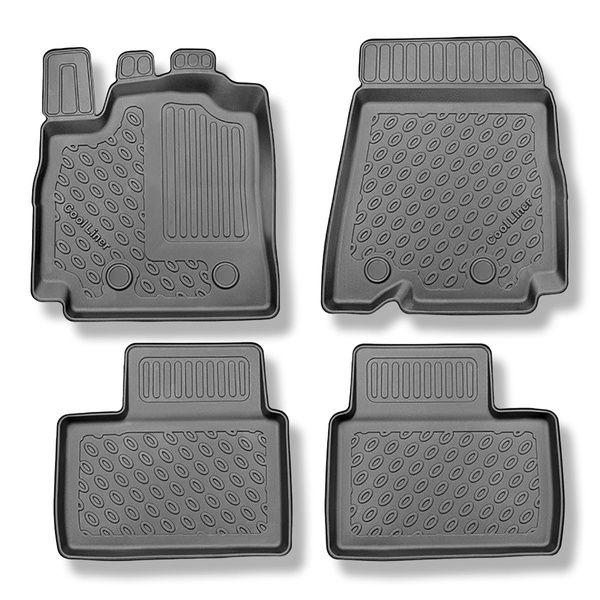 Alfombrillas de TPE adecuadas para Renault Arkana SUV (03.2021-....) - no adecuado para E-Tech Hybrid - alfombras para coche