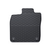 Alfombrillas de goma adecuadas para Audi Q4 e-tron SUV, Sportback (2021-....) - alfombras para coche - negro - 4 unidades
