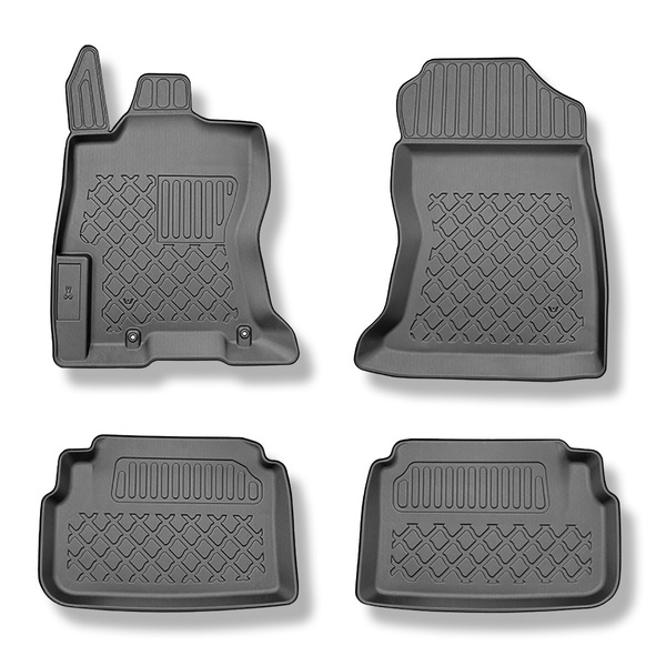 Alfombrillas de TPE adecuadas para Subaru XV II e-Boxer SUV (12.2019-10.2023) - alfombras para coche