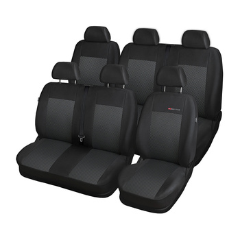 Fundas de asientos hechas a medida para Fiat Ducato III Furgonetaeta (2014-....) 7-plazas - E3