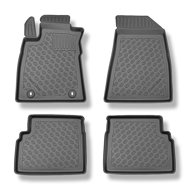 Alfombrillas de TPE adecuadas para MG ZS SUV (06.2022-08.2024) - alfombras para coche