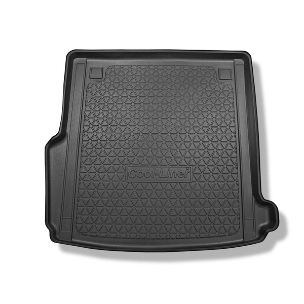 Alfombra para maletero adecuada para Mercedes-Benz Classe E W213 Familiar (11.2016-....) - Protector maletero - Alfombrilla maletero antideslizante - también para modelos con carriles de sujeción; no adecuado para versión Plug-in híbrida