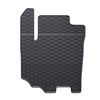Alfombrillas de goma adecuadas para Suzuki Vitara III SUV (2015-....) - alfombras para coche - negro - 4 unidades