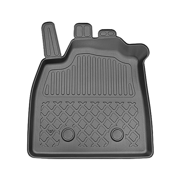 Alfombrillas de TPE adecuadas para Dacia Duster III SUV (06.2024-....) - no adecuado para versión Mild Hybrid - alfombras para coche