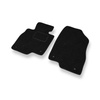 Alfombrillas de fieltro adecuadas para Mazda 3 III Hatchback, Berlina (2013-2019) - alfombras para coche - color negro
