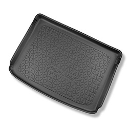 Alfombra para maletero adecuada para Audi A3 8Y Sportback (03.2020-....) - Protector maletero - Alfombrilla maletero antideslizante - maletero superior; piso móvil en la posición más alta