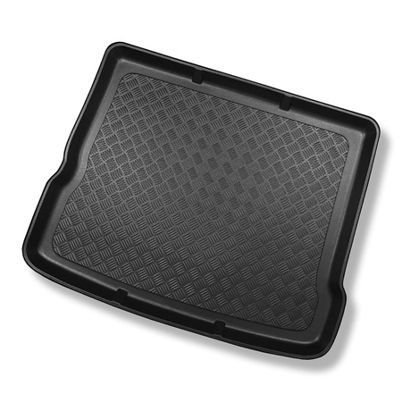Alfombra para maletero adecuada para Audi Q3 SUV (08.2011-06.2018) - Protector maletero - Alfombrilla maletero antideslizante - parte superior maletero; con rueda de repuesto provisional; también versión Quattro