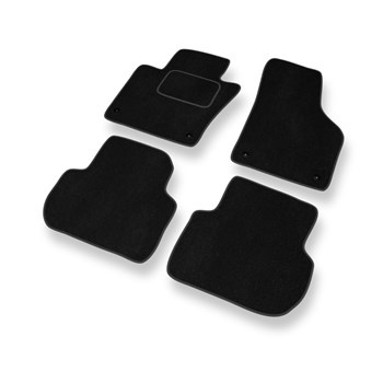 Alfombrillas de Velour adecuadas para Volkswagen Jetta VI Berlina (2011-2018) - 