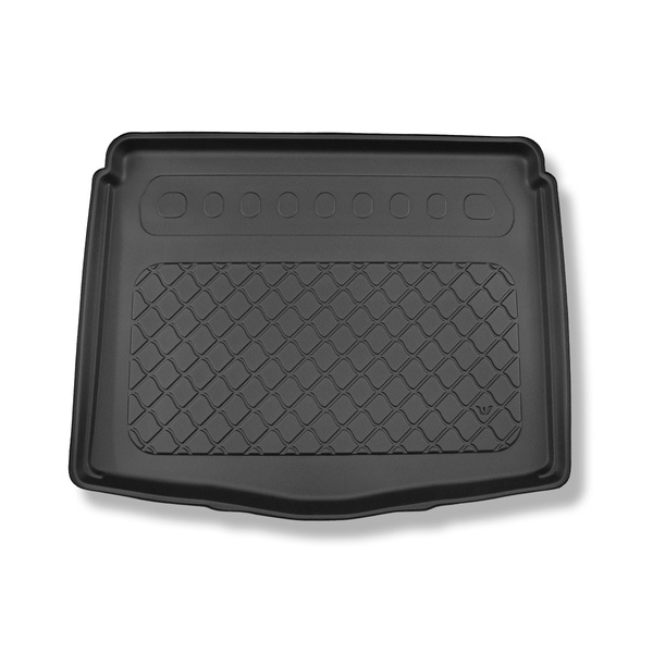 Alfombra para maletero adecuada para Jeep Renegade SUV (06.2018-....) - Protector maletero - Alfombrilla maletero antideslizante - parte inferior del maletero (sin base multifuncional); no adecuado para versión 4ex Plug-in híbrida