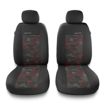 Fundas universales para asientos de coche para Ford Transit Connect I, II, III, IV (2009-....) - 2UNE-RD