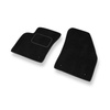 Alfombrillas de Velour adecuadas para Volvo V50 I Familiar (2004-2012) - alfombras para coche - Premium color negro