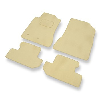 Alfombrillas de Velour adecuadas para Ford Mustang VI Coupé, Cabrio (2014-2023) 