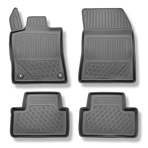 Alfombrillas de TPE adecuadas para Opel Astra L Hatchback (11.2021-....) - también para Plug-in Hybrid; no para la versión eléctrica - alfombras para coche