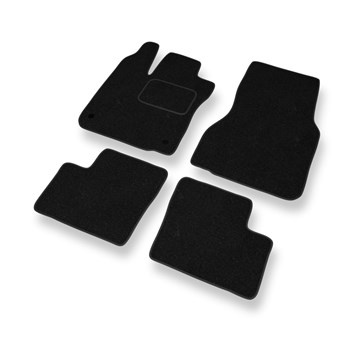Alfombrillas de fieltro adecuadas para Smart Forfour II Hatchback (2014-2023) - 
