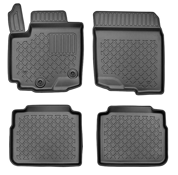 Alfombrillas de TPE adecuadas para Suzuki SX4 II S-Cross Hybrid Crossover (02.2020-10.2021) - alfombras para coche