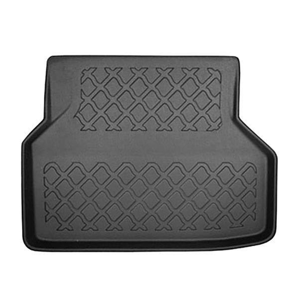 Conjunto de alfombrilla para maletero y alfombrillas para el interior del coche TPE para: BMW 5 E60 Berlina (07.2003-02.2010) - con compartimentos izquierdo y derecho