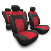 Fundas universales para asientos de coche para Audi A3 8L, 8P, 8V, 8Y (1996-....) - RSL-RD
