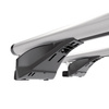 Portaequipajes de techo adecuadas para Audi A3 8V Sportback (2013-2020) - baca plata para coche - barras para techo de coche - railing integrado - aluminio