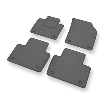 Alfombrillas de Velour adecuadas para Volvo XC90 II SUV (2015-....) - alfombras 