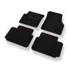 Alfombrillas de Velour adecuadas para Land Rover Discovery Sport SUV (2015-....) - alfombras para coche - Premium color negro