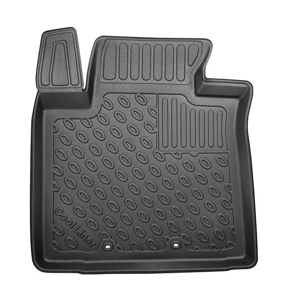Conjunto de alfombrilla para maletero y alfombrillas para el interior del coche TPE PREMIUM para: Kia Sorento II SUV (10.2012-01.2015) - 5 plazas; 3a fila abatible